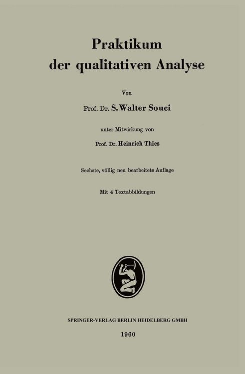 Produktbild: Praktikum der qualitativen Analyse