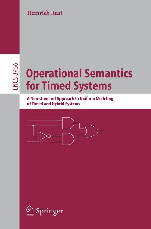 Produktbild: Operational Semantics for Timed Systems