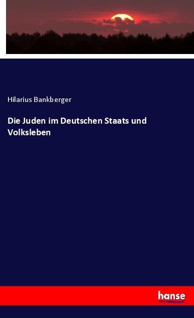 Produktbild: Die Juden im Deutschen Staats und Volksleben