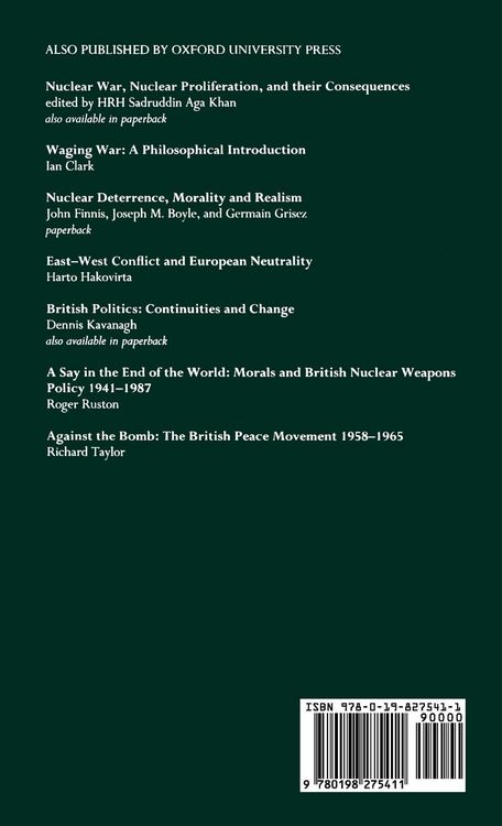 Produktbild: The British Origins of Nuclear Strategy 1945-1955