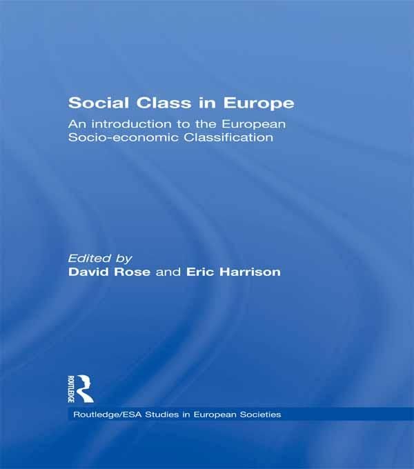 Produktbild: Social Class in Europe