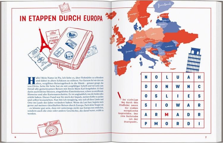 Produktbild: DUMONTs Fantastische R&auml;tselreise Quer durch Europa