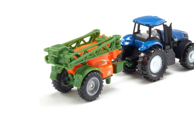 Produktbild: Siku 1668 Traktor mit Feldspritze