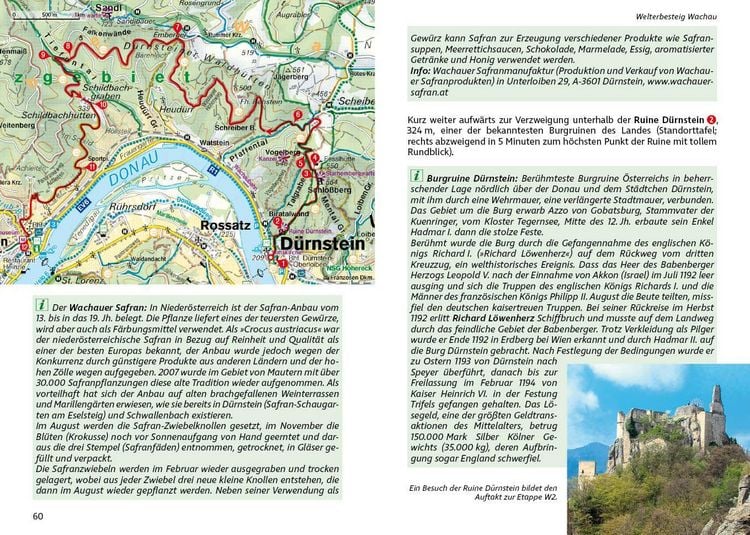 Produktbild: ROTHER Wanderf&uuml;hrer Welterbesteig Wachau