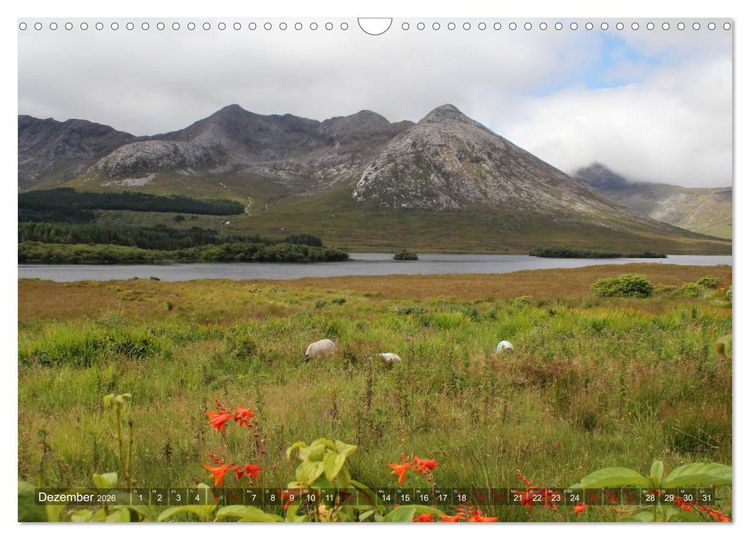 Produktbild: Irland 2026 - Die sch&ouml;nsten Reiseziele (Wandkalender 2026 DIN A3 quer), CALVENDO Monatskalender