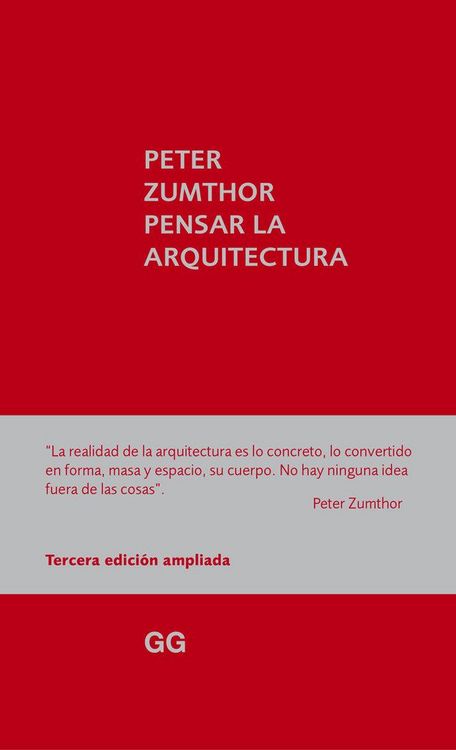 Produktbild: Pensar la arquitectura