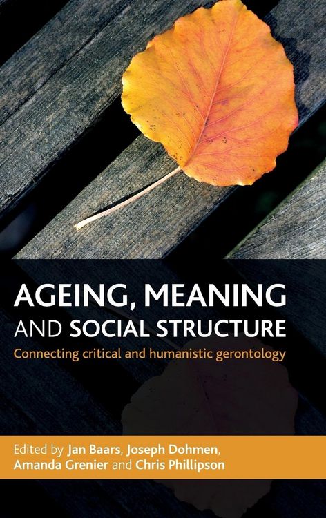 Produktbild: Ageing, meaning and social structure