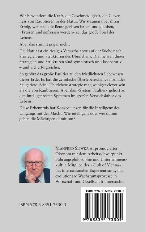 Produktbild: Raubtier - Strategie oder Faultier-Intellgenz ?