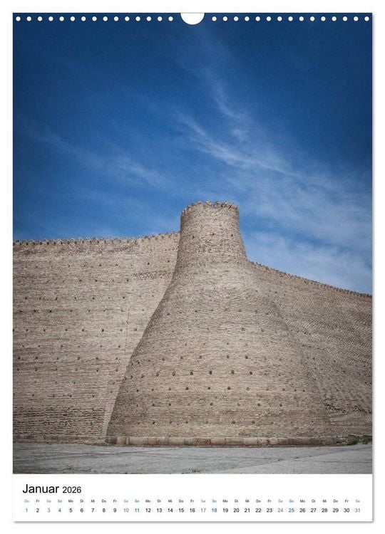 Produktbild: Usbekistan - Faszinierende Architektur entlang der Seidenstra&szlig;e (Wandkalender 2026 DIN A3 hoch), CALVENDO Monatskalender