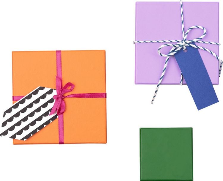 Produktbild: FOLIA&reg; Geschenkboxen, farbig sortiert intensiv