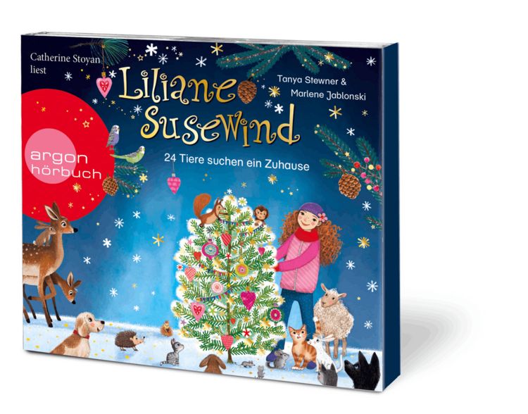 Produktbild: Liliane Susewind &ndash; 24 Tiere suchen ein Zuhause. Das Adventskalender-H&ouml;rbuch