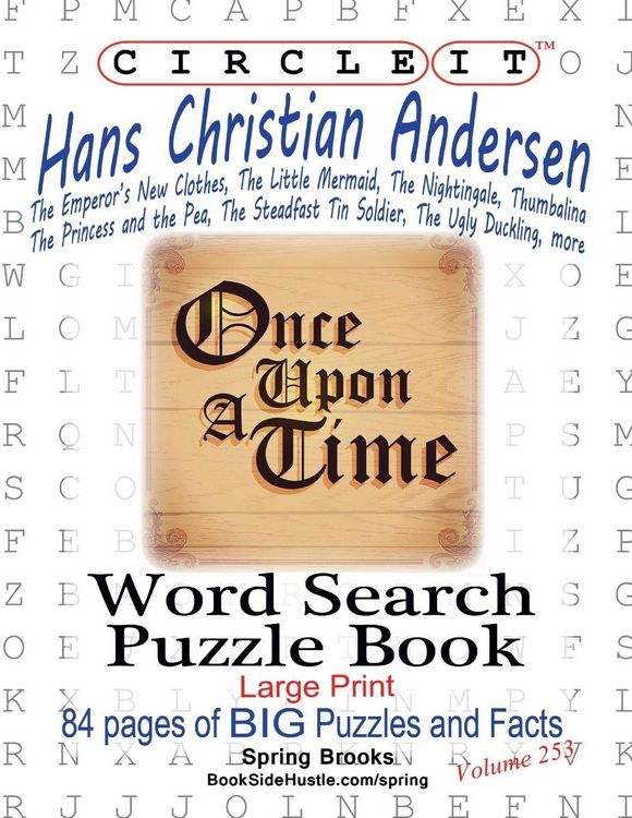 Produktbild: Circle It, Hans Christian Andersen, Word Search, Puzzle Book