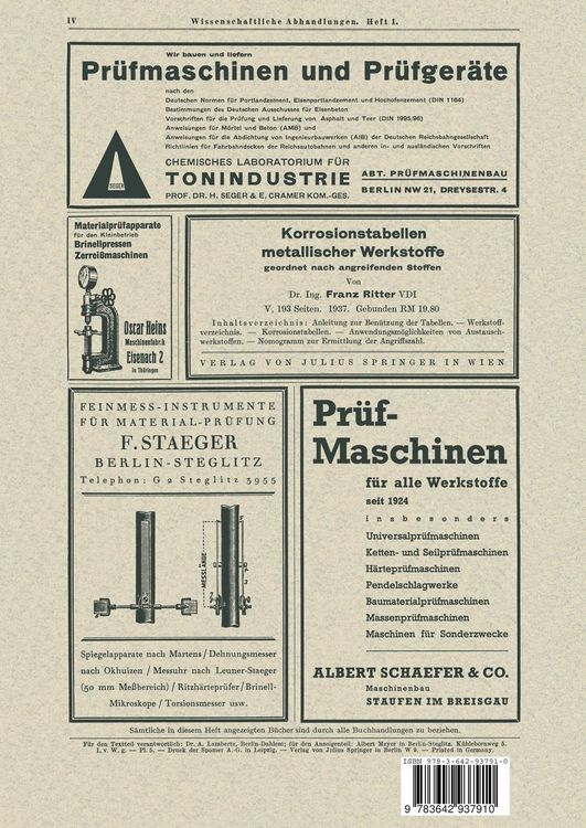 Produktbild: Baustoffe und Ihre Pr&uuml;fung