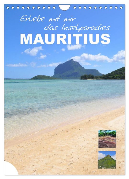 Produktbild: Erlebe mit mir das Inselparadies Mauritius (Wandkalender 2026 DIN A4 hoch), CALVENDO Monatskalender
