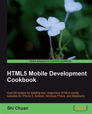Produktbild: HTML5 Mobile Development Cookbook