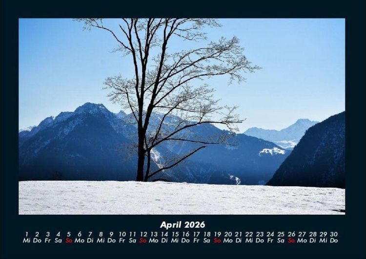 Produktbild: Berge 2026 Fotokalender DIN A4