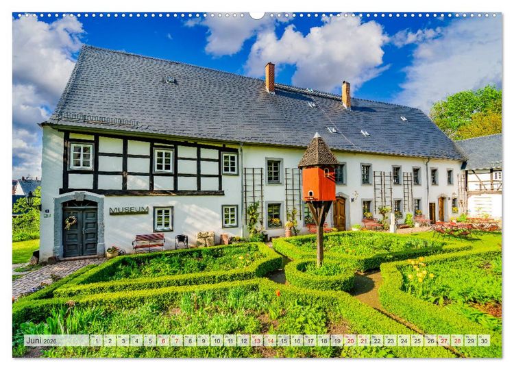 Produktbild: Mittweida Impressionen (hochwertiger Premium Wandkalender 2026 DIN A2 quer), Kunstdruck in Hochglanz
