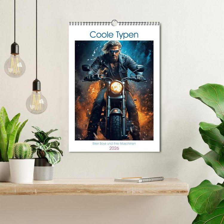 Produktbild: Coole Typen (Wandkalender 2026 DIN A3 hoch), CALVENDO Monatskalender