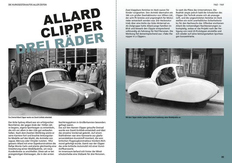 Produktbild: Die kuriosesten Autos aller Zeiten