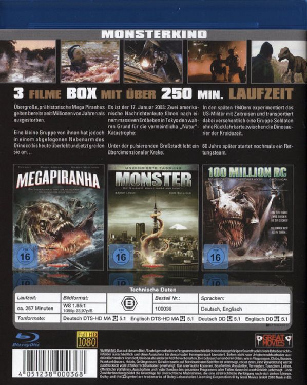 Produktbild: Monsterkino