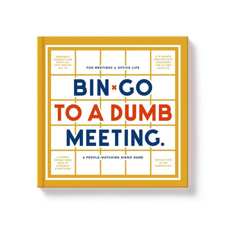 Produktbild: Bin-Go to a Dumb Meeting Bingo Book