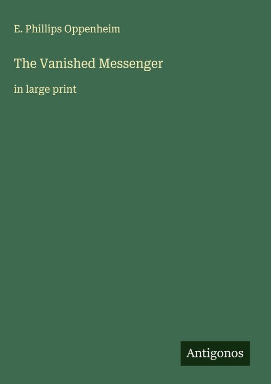 Produktbild: The Vanished Messenger