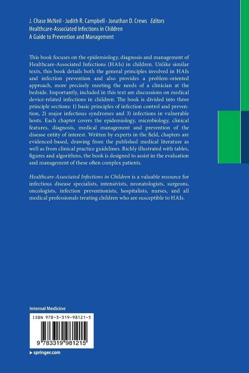 Produktbild: Healthcare-Associated Infections in Children