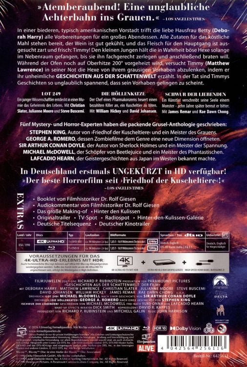 Produktbild: Geschichten aus der Schattenwelt (Tales from the Darkside: The Movie) - 2-Disc Limited Collector's Edition Mediabook (4K Ultra HD) (+ Blu-ray)