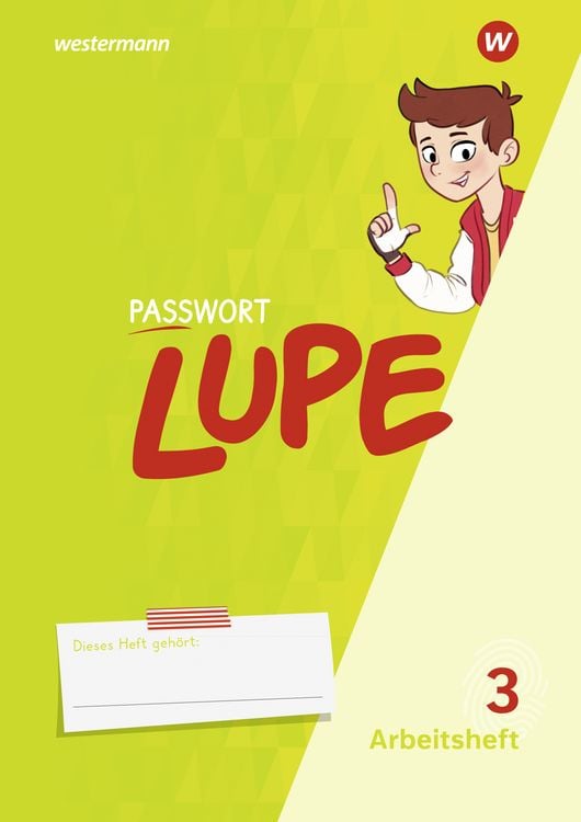 Produktbild: PASSWORT LUPE - Sprachbuch 3. Arbeitsheft