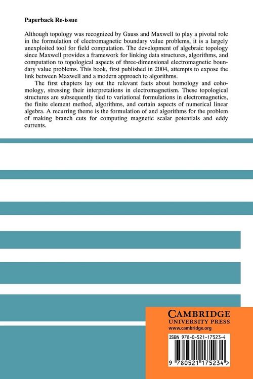 Produktbild: Electromagnetic Theory and Computation
