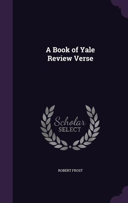Produktbild: A Book of Yale Review Verse