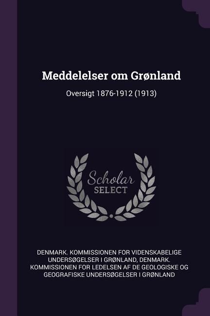 Produktbild: Meddelelser om Gr&oslash;nland