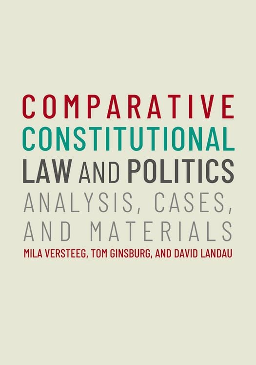 Produktbild: Comparative Constitutional Law and Politics