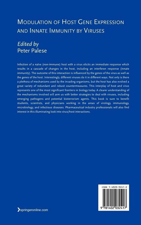 Produktbild: Modulation of Host Gene Expression and Innate Immunity by Viruses