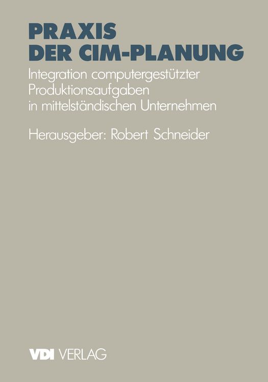 Produktbild: Praxis der CIM-Planung