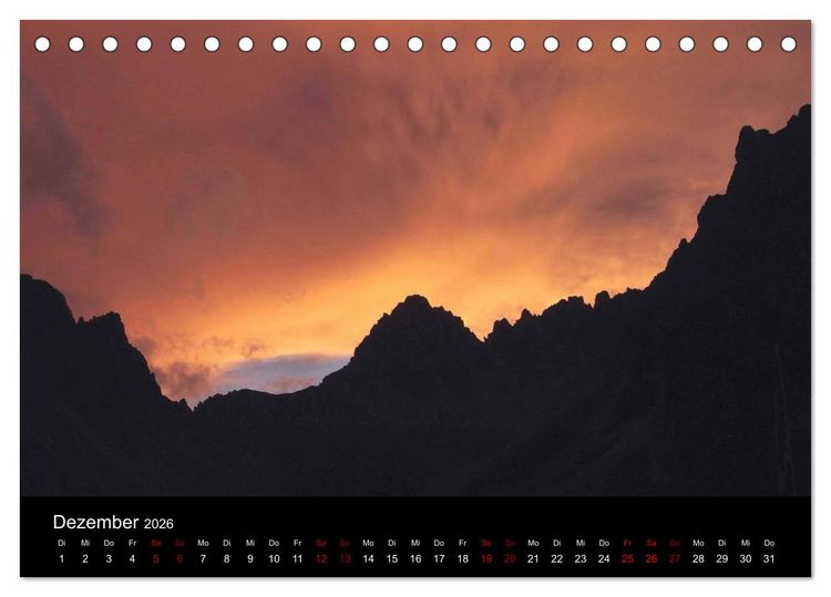 Produktbild: Wolken. (Tischkalender 2026 DIN A5 quer), CALVENDO Monatskalender