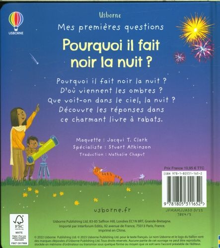 Produktbild: Pourquoi il fait noir la nuit ?