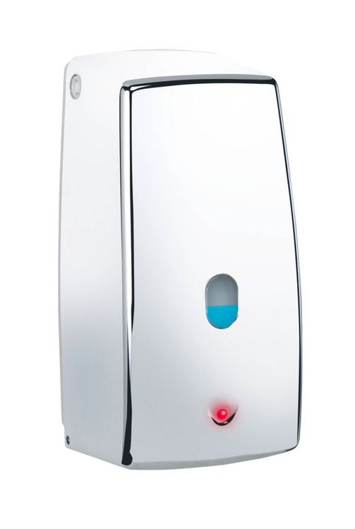 Produktbild: Infrarot Seifenspender Mod. Treviso Chrom 650 ml, automatischer Fl&uuml;ssigseifen-Spender, 650 ml