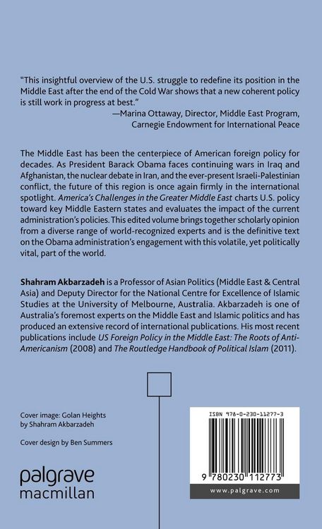 Produktbild: America's Challenges in the Greater Middle East