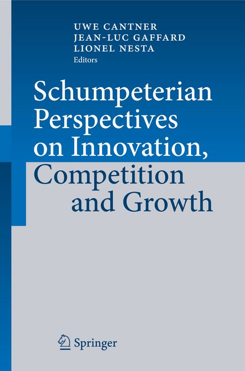 Produktbild: Schumpeterian Perspectives on Innovation, Competition and Growth