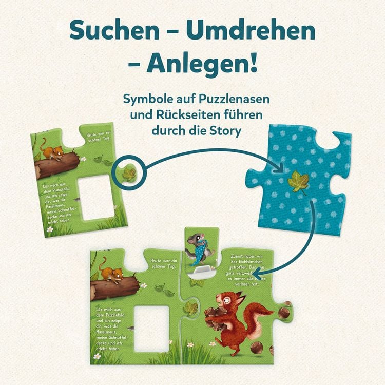 Produktbild: Mein erstes Story-Puzzle Der kleine Siebenschl&auml;fer