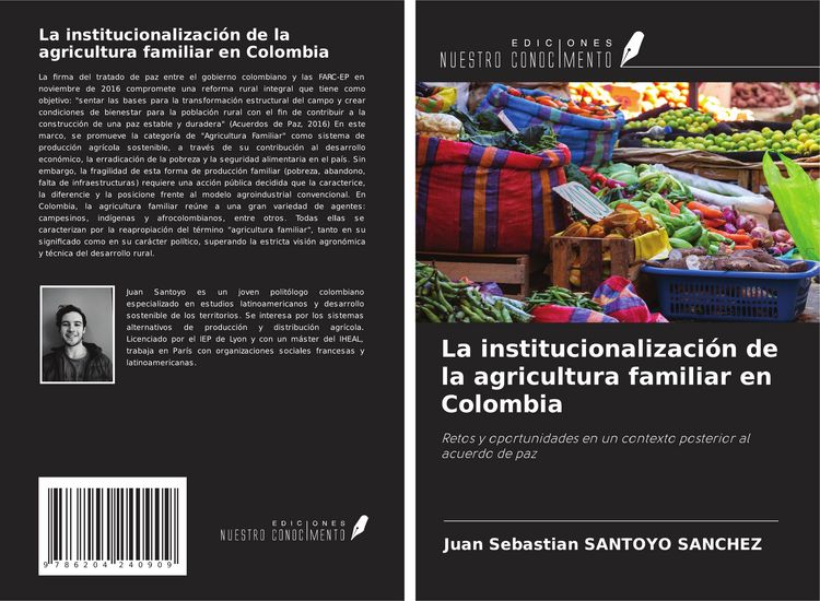 Produktbild: La institucionalizaci&oacute;n de la agricultura familiar en Colombia