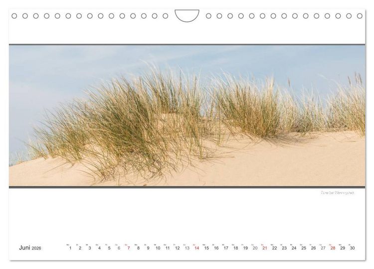 Produktbild: Emotionale Momente: Sylt de Luxe - die sch&ouml;nste deutsche Insel. (Wandkalender 2026 DIN A4 quer), CALVENDO Monatskalender