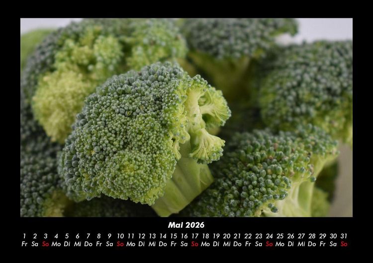 Produktbild: Gem&uuml;sekalender 2026 Fotokalender DIN A3