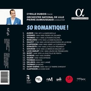 Produktbild: So Romantique !-Werke für Tenor