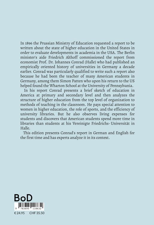 Produktbild: Berlin's Confidential Evaluation of American Universities