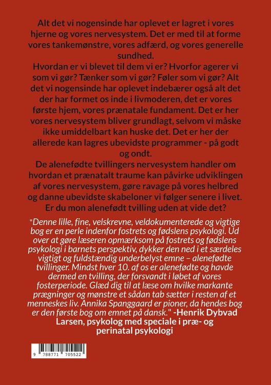 Produktbild: De alenef&oslash;dte tvillingers nervesystem