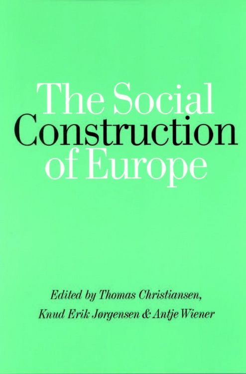 Produktbild: The Social Construction of Europe