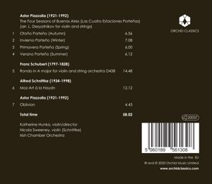 Produktbild: Hunka: Piazzolla/Schubert/Schnittke
