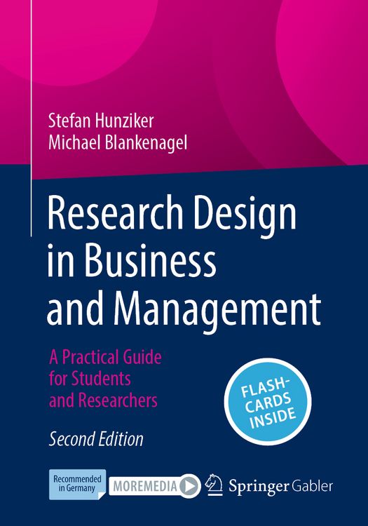 Produktbild: Research Design in Business and Management